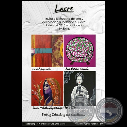 Muestra de Arte y Decoración - Jueves, 19 de Abril de 2018 